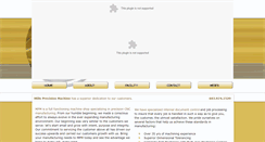 Desktop Screenshot of millsprecision.com
